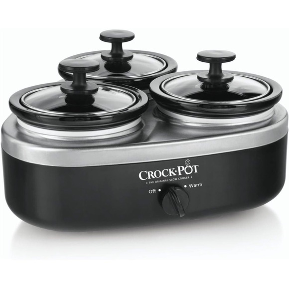 Crock- Pot Little Triple  Dipper - NIB - Picture 6 of 10